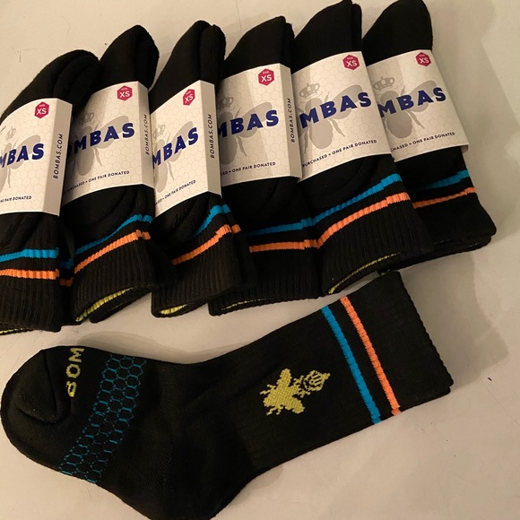 Bombas Accessories - Bombas 6 pairs of socks size XS